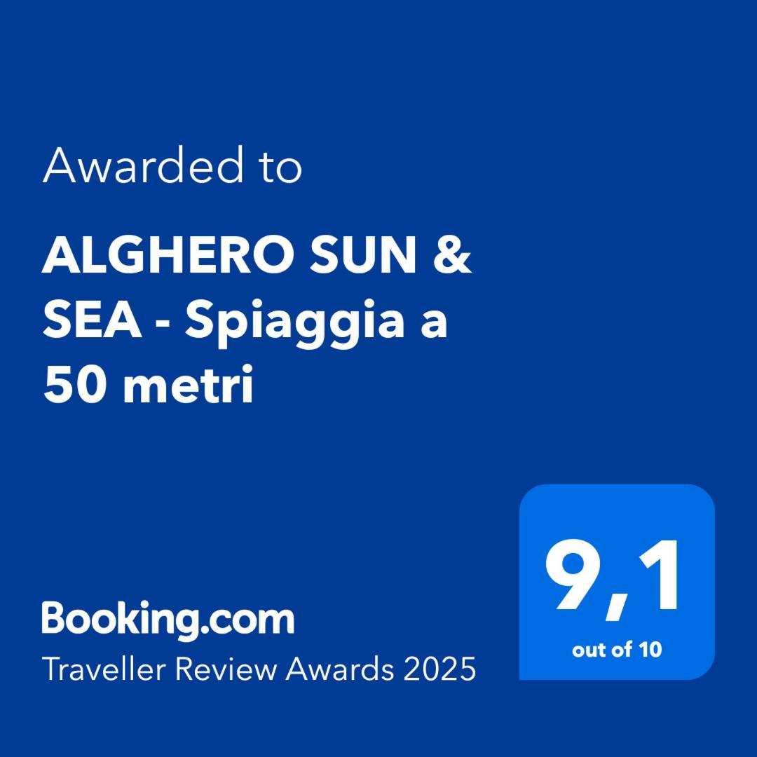 Alghero Sun & Sea - Spiaggia A 50 Metri Εξωτερικό φωτογραφία
